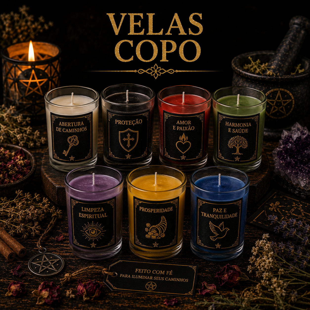 Velas Copo