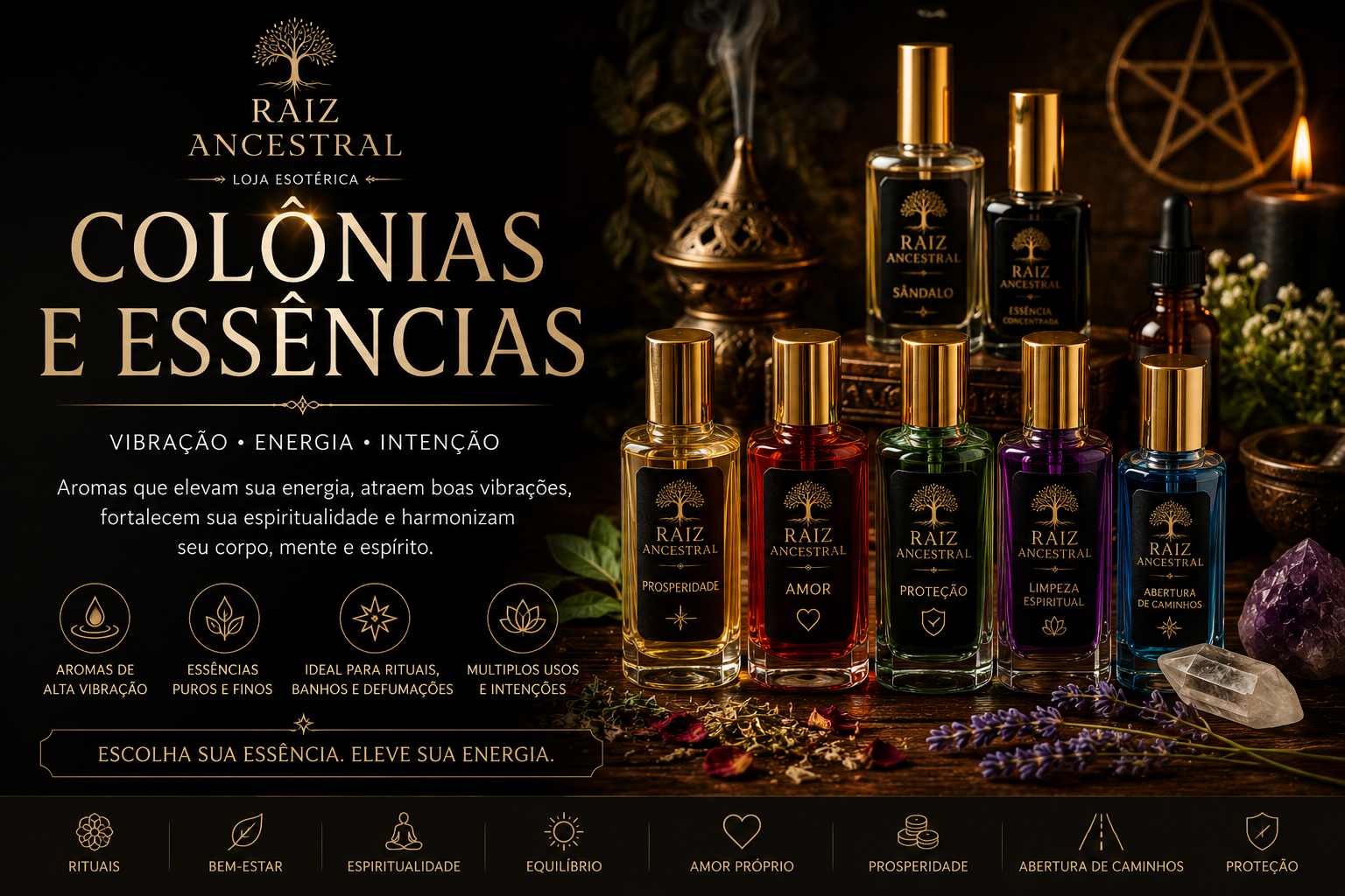 Colónias e Essencias