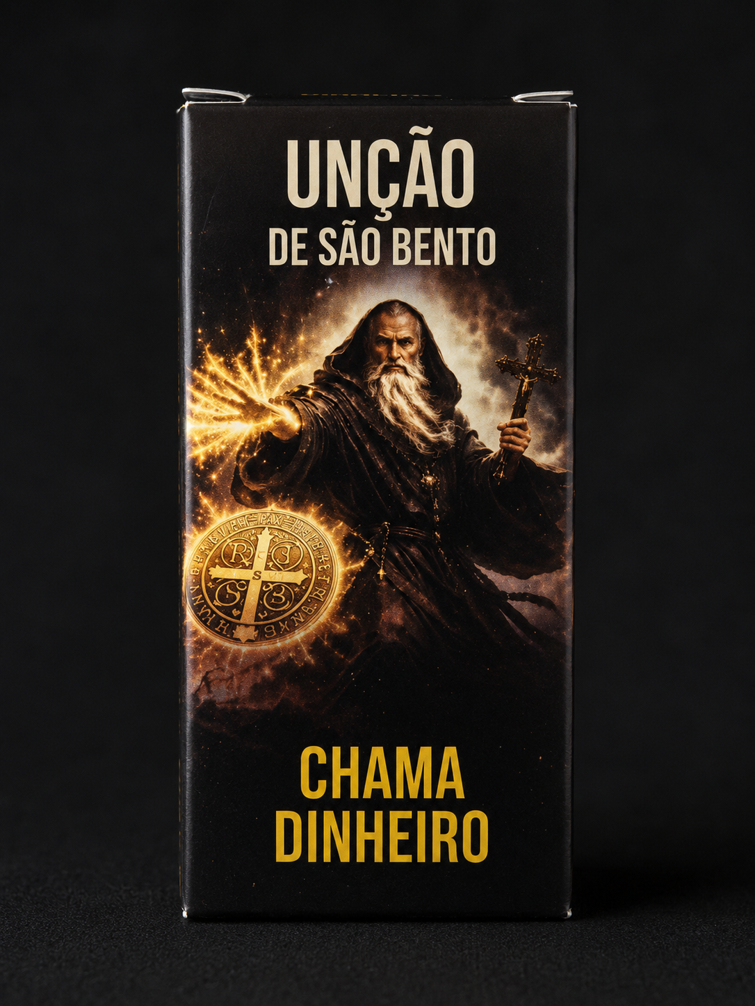 Óleo de Unção de São Bento Chama-Dinheiro